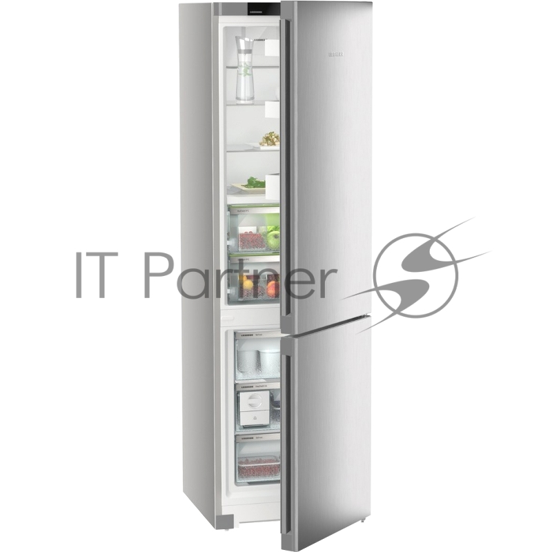 Холодильник Liebherr Plus, BioFresh Fruit & Vegetable-Safe 2 контейнера, МК NoFrost, 3 контейнера МК, в. 201,5 см, ш. 60 см, класс ЭЭ A++, внутренние ручки, покрытие SteelFinish