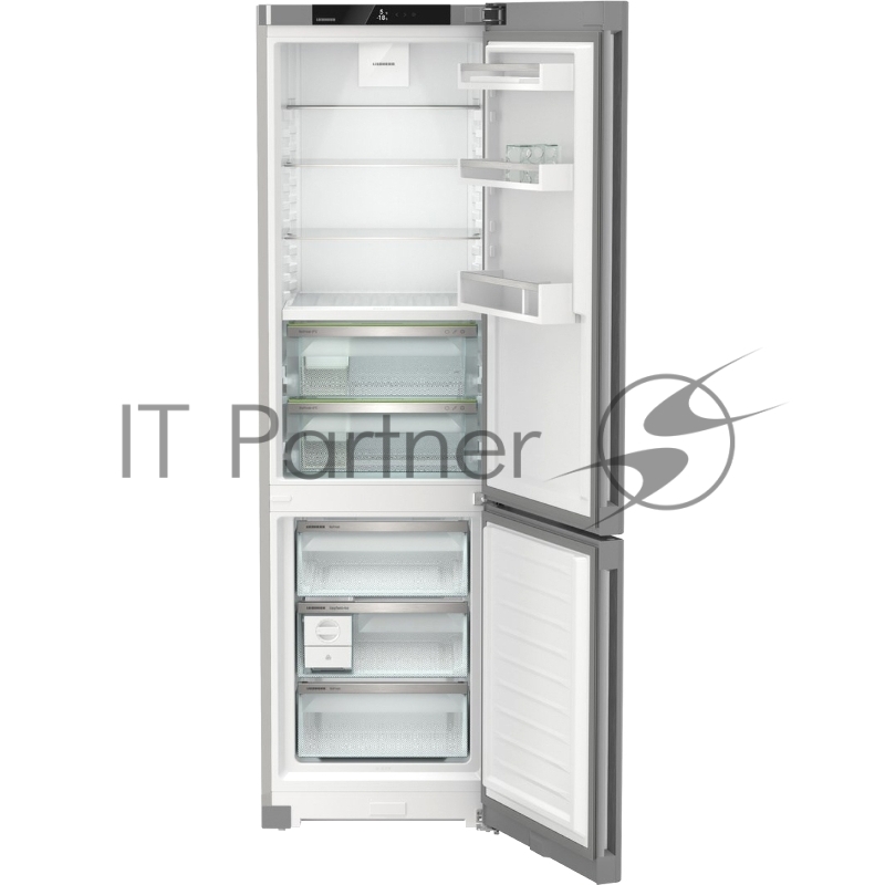 Холодильник Liebherr Plus, BioFresh Fruit & Vegetable-Safe 2 контейнера, МК NoFrost, 3 контейнера МК, в. 201,5 см, ш. 60 см, класс ЭЭ A++, внутренние ручки, покрытие SteelFinish