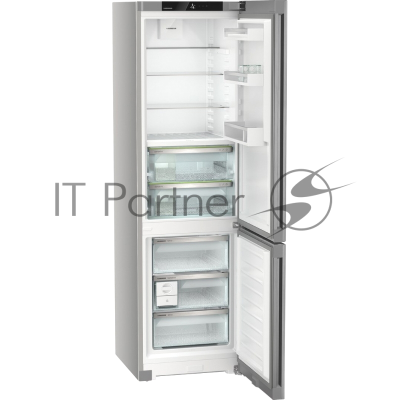 Холодильник Liebherr Plus, BioFresh Fruit & Vegetable-Safe 2 контейнера, МК NoFrost, 3 контейнера МК, в. 201,5 см, ш. 60 см, класс ЭЭ A++, внутренние ручки, покрытие SteelFinish