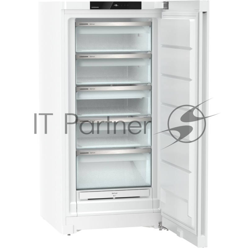 Морозильная камера Liebherr Plus, NoFrost, 5 контейнеров, в. 145,5 см, ш. 70 см, класс ЭЭ A++, внутренние ручки, белый цвет