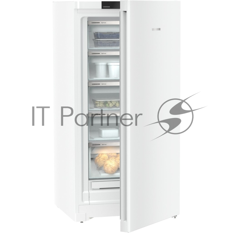 Морозильная камера Liebherr Plus, NoFrost, 5 контейнеров, в. 145,5 см, ш. 70 см, класс ЭЭ A++, внутренние ручки, белый цвет