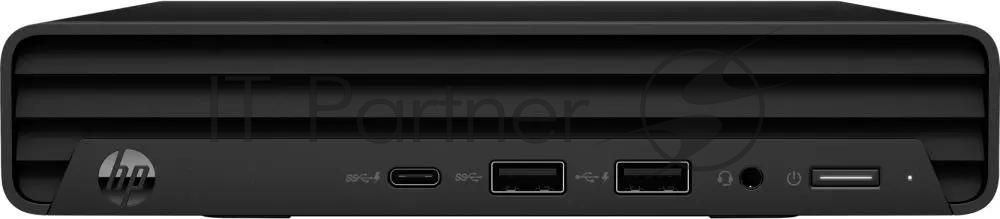 Неттоп HP 260 G9 Mini i5 1335U (1.3) 8Gb SSD512Gb Iris Xe FreeDOS GbitEth WiFi BT 65W kbNORUS мышь клавиатура черный (9H6E6ET)