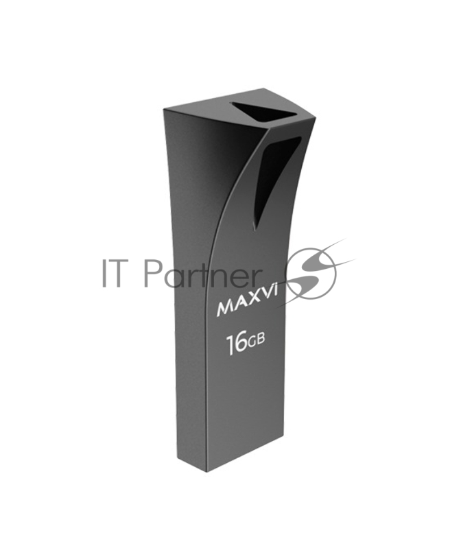 Флеш диск Maxvi MK2 16GB USB 2.0 dark grey