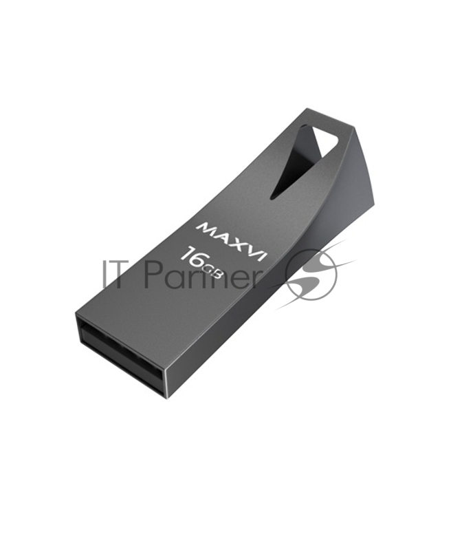 Флеш диск Maxvi MK2 16GB USB 2.0 dark grey