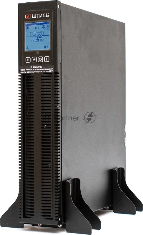 Источник бесперебойного питания Штиль STR1101L 900Вт 1000ВА черный без батареи