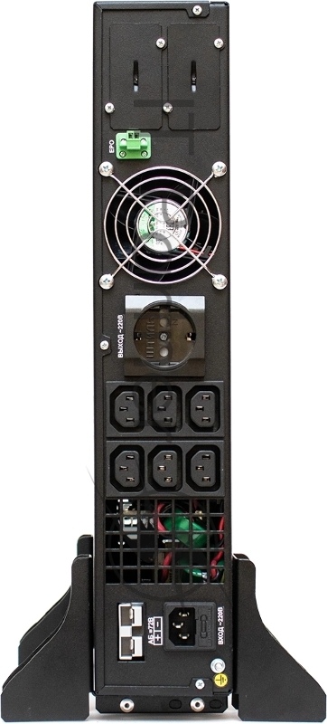 Источник бесперебойного питания Штиль STR1101L 900Вт 1000ВА черный без батареи