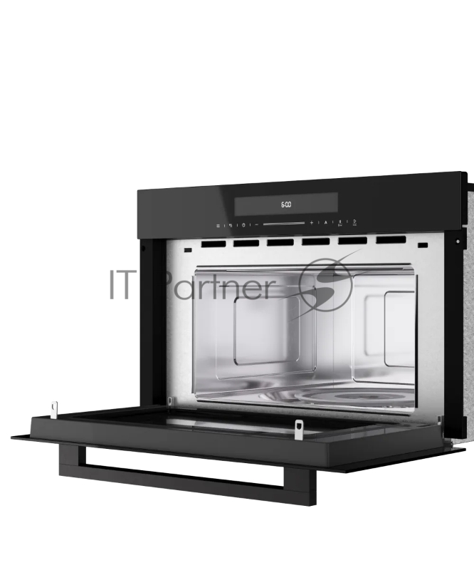 Встраиваемая микроволновая печь Kuppersberg, High-Tech, 34 л, гриль, 5 уровней мощности, 8 автоматических программ, многофункциональный таймер, размораживание, сенсорное управление, блокировка от детей, поворотный стол, цвет черный