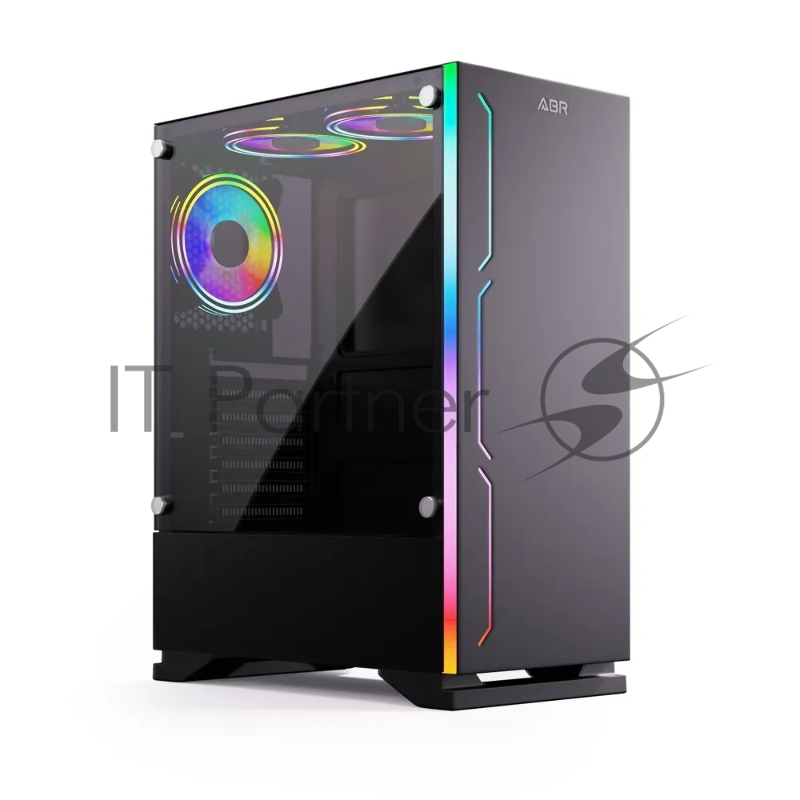 Компьютерный корпус ABR Robin I (1*USB 3.0, 2*USB 2.0, HD Audio, 3xRGB Fan, ATX, Micro-ATX)
