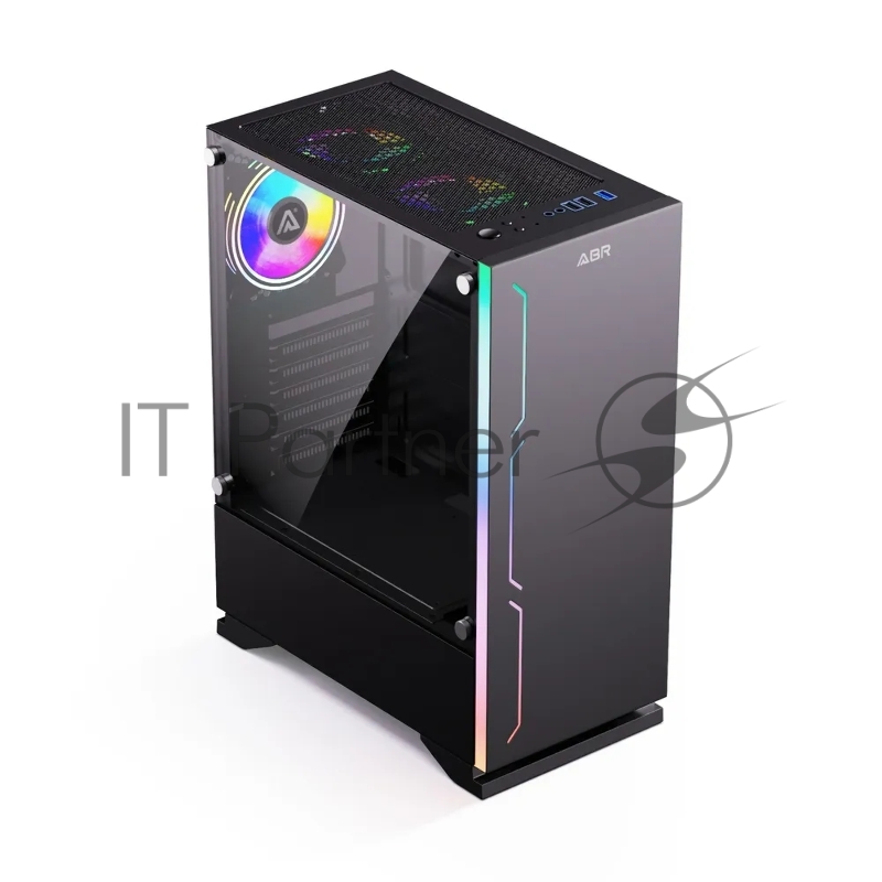 Компьютерный корпус ABR Robin I (1*USB 3.0, 2*USB 2.0, HD Audio, 3xRGB Fan, ATX, Micro-ATX)