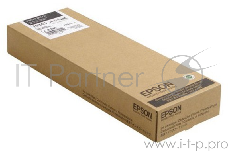 Расходные материалы EPSON C13T636100 SP 7900 / 9900 : Photo Black 700 ml (LFP)