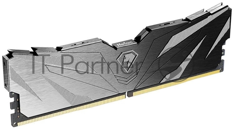 Модуль памяти DDR 5 DIMM 32Gb (16Gbx2), 6000Mhz, Netac Shadow II NTSWD5P60DP-32K, CL38, Black