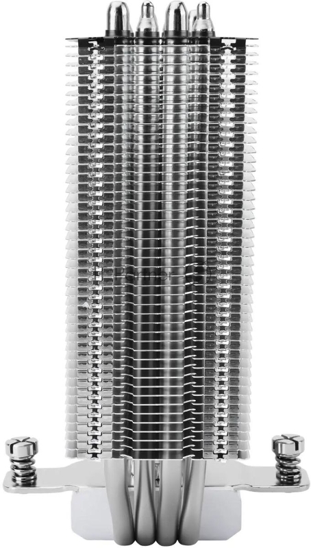 Кулер для процессора Thermalright Assassin Spirit 120 V2 серебристый/черный/серый (4-pin PWM, 154mm, Al/Cu, 4x6mm, 1x120mm, 66.17CFM, 25.6dBA, 1500RPM, S: 1851/1700/1200/115X, AM5/AM4)