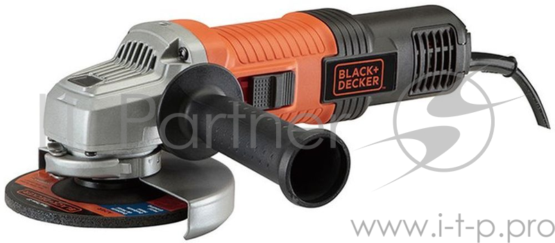 Углошлифовальная машина Black & Decker G850-RU 850Вт 12000об/мин рез.шпин.:M14 d=115мм