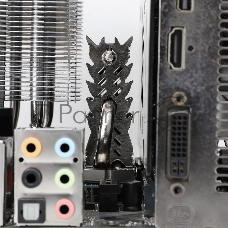 Радиатор SSD Cooler Thermalright M.2 HR-09 2280 PRO SSD (Radiator, Al, M.2 2280, Heat pipes:2x6mm, 86x24x74mm, Silver)