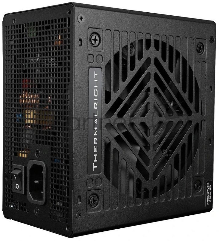 Блок питания Thermalright, 650W 80+ Gold (ATX, 3.1, Full modular, 1x24(20+4)pin, 2xCPU 8(4+4)pin, 2xPCIe*2 8(6+2)pin, 3xSATA3, 2xMOLEX4pin, Active, 120x120mm, 150x140x86mm, APFC, OVP, UVP, SCP, OCP, OTP, OPP, black)