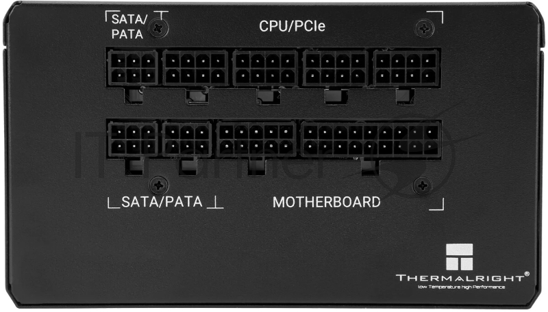Блок питания Thermalright, 650W 80+ Bronze (ATX, 3.0, Full modular, 1x24(20+4)pin, 2xCPU 8(4+4)pin, 4xPCIe*2 8(6+2)pin, 3xSATA3, 3xMOLEX4pin, Active, 120x120mm, 150x140x86mm, APFC, black)
