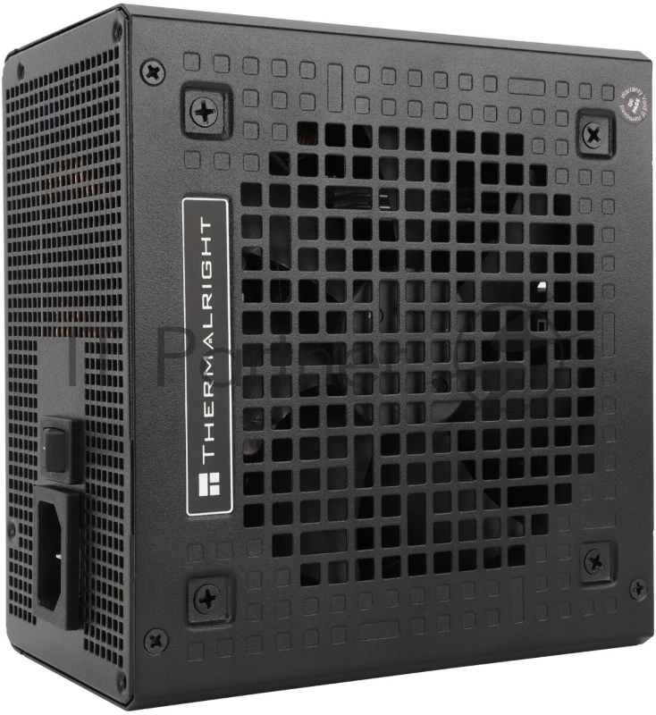 Блок питания Thermalright, 850W 80+ Bronze (ATX, 3.0, PCIe 5.0, Full modular, 1x24(20+4)pin, 2xCPU 8(4+4)pin, 4xPCIe*2 8(6+2)pin, 3xSATA3, 1x12+4pin (12VHPWR PCIe 5.0 12+4pin 600mm), 3xMOLEX4pin, Active, 120x120mm, 150x140x86mm, APFC, black)