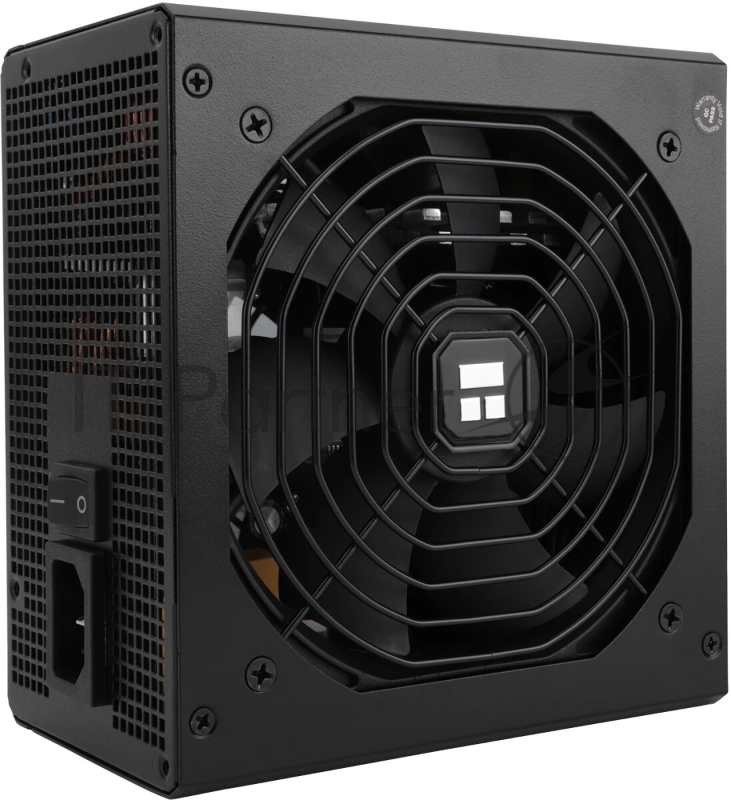 Блок питания Thermalright, 750W 80+ Gold (ATX, 3.1, PCIe 5.1, Non-modular, 1x24(20+4)pin, 1xCPU 8(4+4)pin, 2xPCIe*2 8(6+2)pin, 5xSATA3, 1x12+4pin (12VHPWR PCIe 5.1 12+4pin 600mm), 3xMOLEX4pin, Active, 120x120mm, 150x140x86mm, APFC, black)