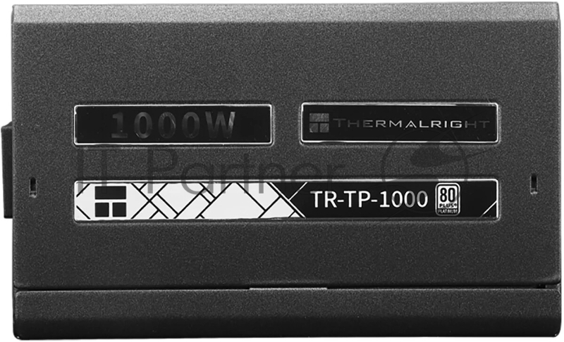 Блок питания Thermalright, 1000W 80+ Platinum (ATX, 3.0, PCIe 5.0, Full modular, 1x24(20+4)pin, 1xCPU 8(4+4)pin, 2xPCIe*2 8(6+2)pin, 1x12VHPWR PCIe 5.0 12+4pin 600mm, 6xSATA3, 4xMOLEX4pin, Active, 120x120mm, 150x140x86mm, APFC, OPP, OVP, OTP, OCP, SC