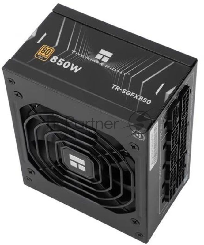 Блок питания Thermalright, 850W 80+ Gold (SFX, 3.1, PCIe 5.1, Full modular, 1x24(20+4)pin, 1xCPU 8(4+4)pin, 2xPCIe*2 8(6+2)pin, 1x12VHPWR PCIe 5.1 12+4pin 600mm, 3xSATA3, 3xMOLEX4pin, Active, 92x92mm, 100x125x64mm, APFC, OPP, OVP, OTP, OCP, SCP, UVP,