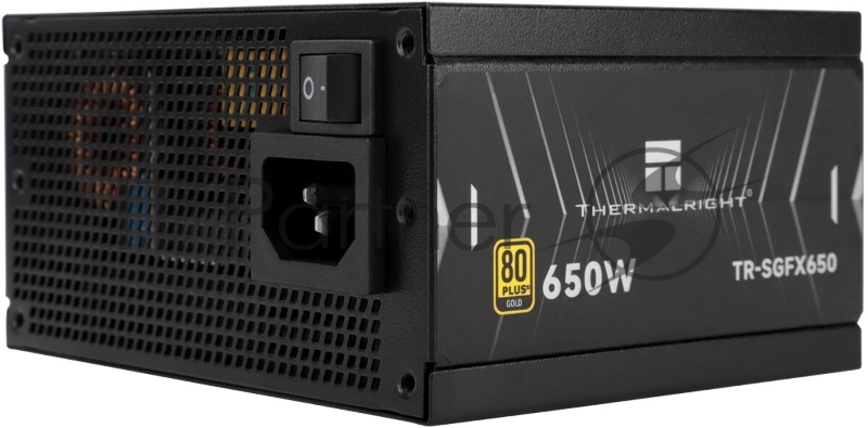 Блок питания Thermalright, 650W 80+ Gold (SFX, 3.1, Full modular, 1x24(20+4)pin, 1xCPU 8(4+4)pin, 2xPCIe*2 8(6+2)pin, 3xSATA3, 3xMOLEX4pin, Active, 92x92mm, 100x125x64mm, APFC, OPP, OVP, OTP, OCP, SCP, UVP, white)