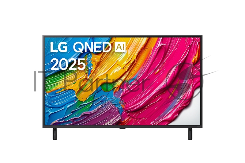 Телевизор LG 43 43QNED80A6A черный Edge LED 4K UHD 60Hz webOS