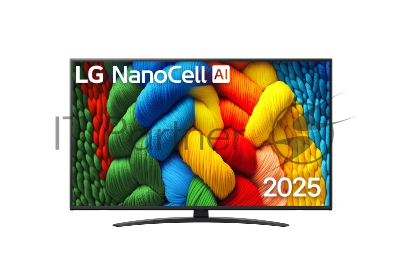 Телевизор LG 50 50NANO81A6A черный Direct LED 4K UHD 60Hz webOS