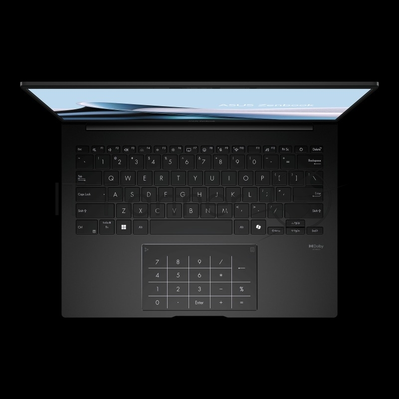 Ноутбук Asus Zenbook 14 UM3406KA-QD180 черный Ryzen AI 5 340 16Gb SSD1Tb AMD Radeon 14 WUXGA (1920x1200) без ОС WiFi BT Cam Bag