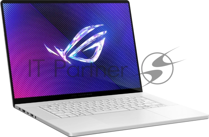 Ноутбук Asus ROG Zephyrus G16 GU605CX-QR077W Core Ultra 9 285H 64Gb SSD1Tb NVIDIA GeForce RTX5090 24Gb 16 OLED 2.5K (2560x1600) Windows 11 Home white WiFi BT Cam Bag (90NR0M66-M00420)