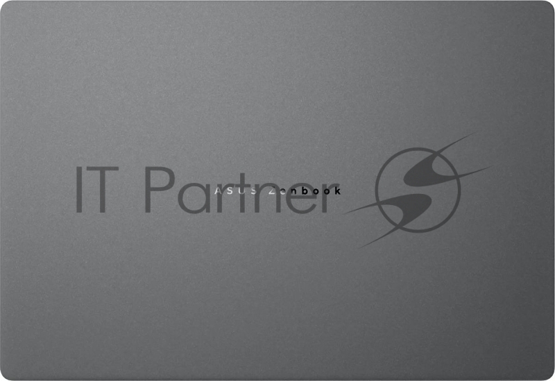 Ноутбук Asus Zenbook 14 UX3407QA-QD267W Snapdragon X X1-26-100 16Gb SSD512Gb Qualcomm Adreno 14 OLED WUXGA (1920x1200) Windows 11 Home grey WiFi BT Cam Bag (90NB1502-M00DN0)