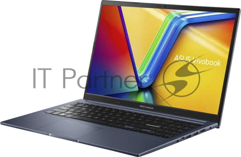 Ноутбук Asus Vivobook 15 M1502YA-BQ579 Ryzen 7 5825U 16Gb SSD512Gb AMD Radeon 15.6 IPS FHD (1920x1080) без ОС blue WiFi BT Cam (90NB0X21-M00VR0)