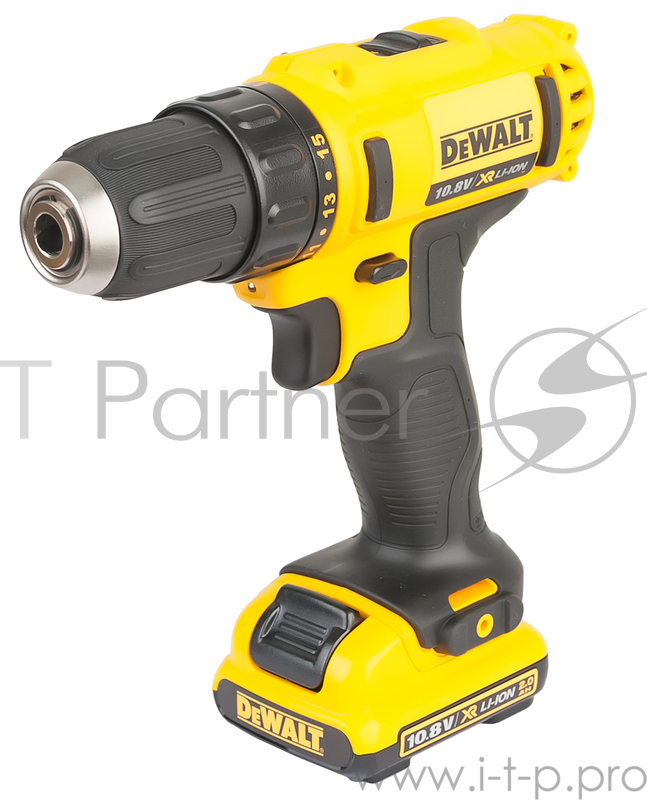 Дрель-шуруповерт DeWalt DCD710C2-KS 180Вт аккум. патрон:быстрозажимной (кейс в комплекте)