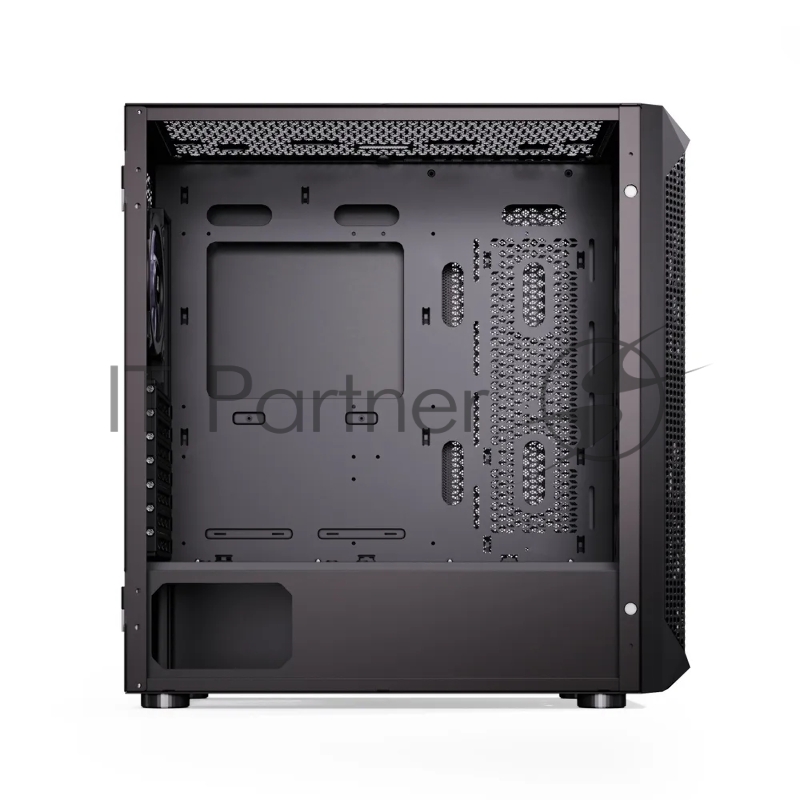 Компьютерный корпус ABR Quantum Black (1*USB Type-C, 2*USB 2.0, HD Audio, 4xRGB Fan, ATX, E-ATX)