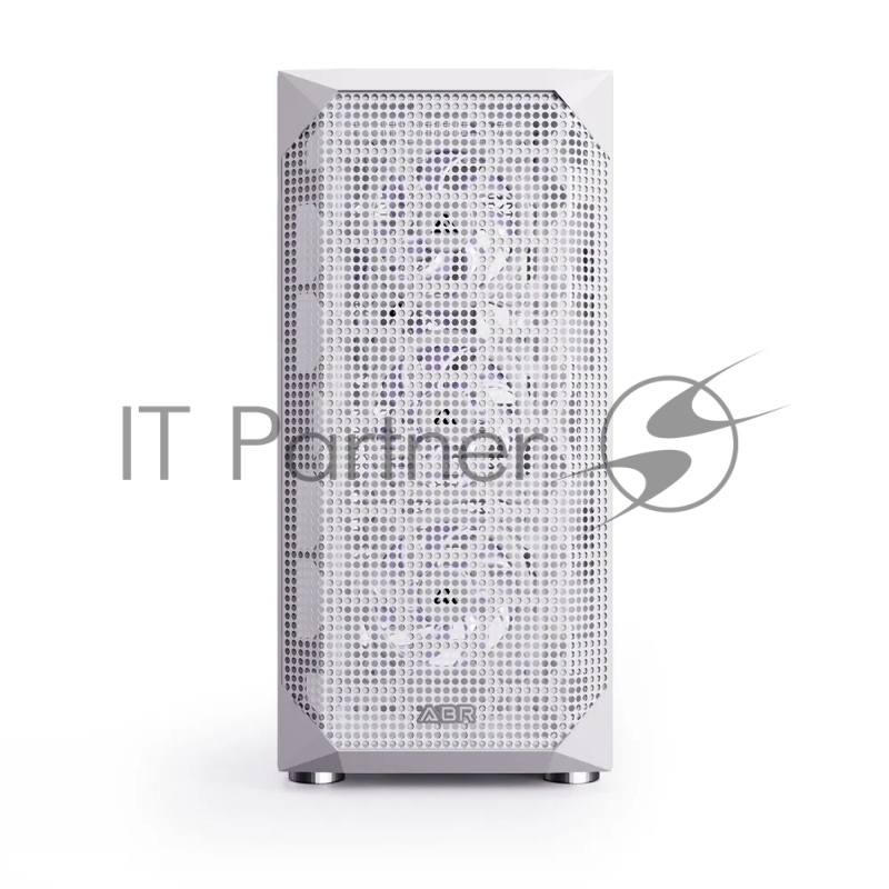 Компьютерный корпус ABR Quantum White (1*USB Type-C, 2*USB 2.0, HD Audio, 4xRGB Fan, ATX, E-ATX)