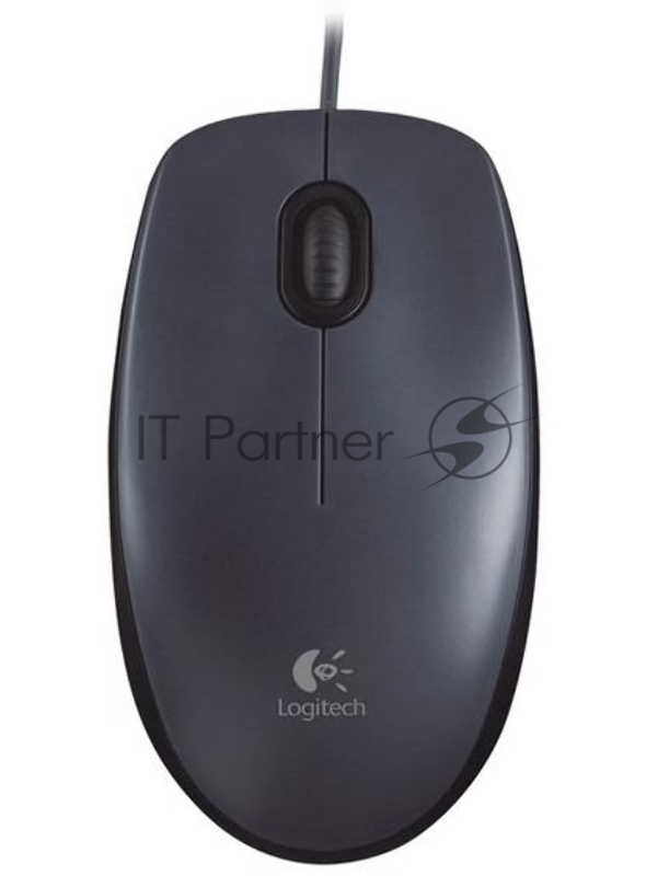 Мышь проводная Logitech M90 черный/серый, 1000 dpi, USB, кнопки - 3