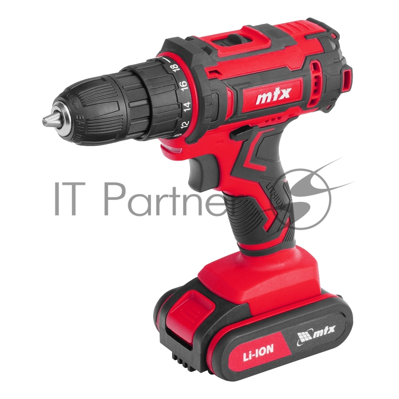 Дрель-шуруповерт аккумуляторная CDS-20, Li-Ion, 20 В// MTX