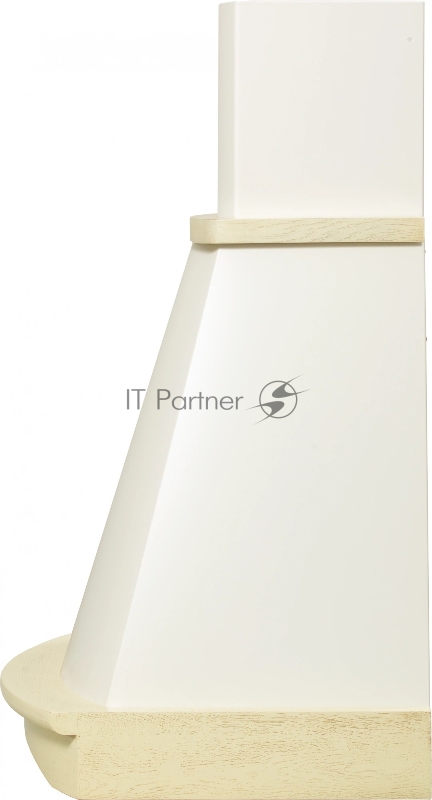 Вытяжка каминная Elikor Ротонда 60П-650-П3Л бежевый/дуб управление: ползунковое (1 мотор)