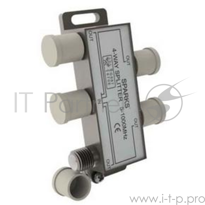 Сплиттер (краб, делитель TV) 1)4 Belsis Sparks BL1076 На 4 направления под F разъем 5-1000мгц