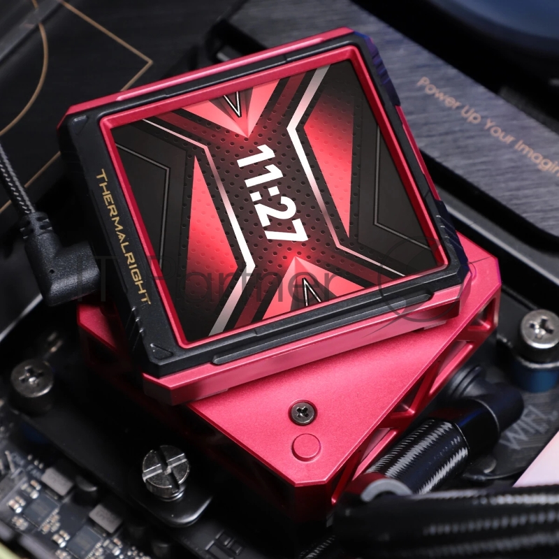 Система водяного охлаждения Thermalright Frozen Warframe ULTRA 360 ARGB Soc-AM5/AM4/1151/1200/2066/201 черный 4-pin 29.6dB Al LCD Ret (F-WFRAME-ULT-360-BL-ARGB)