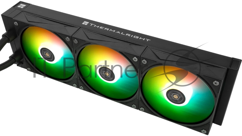 Система водяного охлаждения Thermalright Grand Vision 360 ARGB Soc-AM5/AM4/1151/1200/2066/201 черный 4-pin 29.6dB Al LCD Ret (G-VISION-360-BL-ARGB)