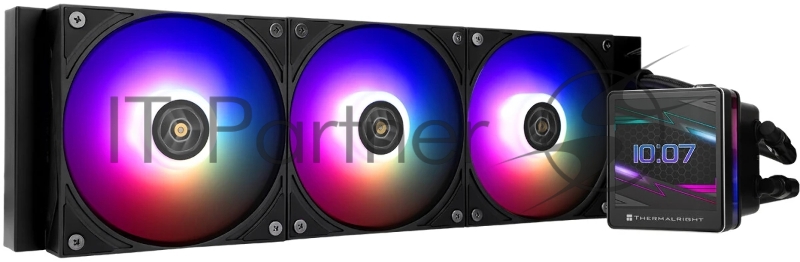 Система водяного охлаждения Thermalright Grand Vision 360 ARGB Soc-AM5/AM4/1151/1200/2066/201 черный 4-pin 29.6dB Al LCD Ret (G-VISION-360-BL-ARGB)