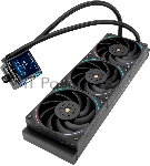 Система водяного охлаждения Thermalright Elite Vision 360 ARGB Soc-AM5/AM4/1200/1700/1851 черный 4-pin 27.7dB Al LCD Ret (E-VISION-360-BL-ARGB)
