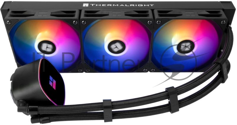 Система водяного охлаждения Thermalright Frozen Horizon 360 V2 ARGB Soc-AM5/AM4/1200/1700/1851 черный 4-pin 29.5dB Al Ret (F-HORIZON-360-BL-V2)