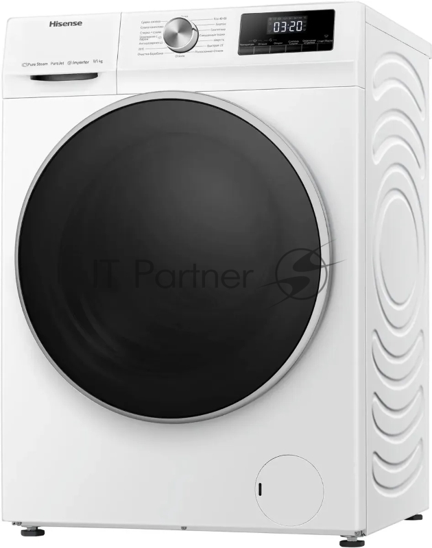 Стиральная машина Hisense WDQA8014VM класс: A загр.фронтальная макс.:8кг (с сушкой) белый