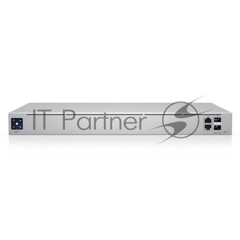 Маршрутизатор Ubiquiti UniFi Next-Generation Gateway Pro Маршрутизатор в стойку, 4 ядра, 2х 10G SFP+, 2х 1G RJ45, вход USP-RPS DC