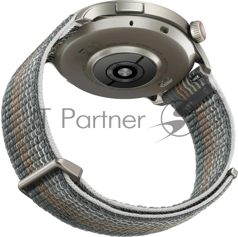 Смарт-часы Amazfit Balance A2287 46мм 1.5 AMOLED корп.серый рем.серый разм.брасл.:150-210мм (1746352)