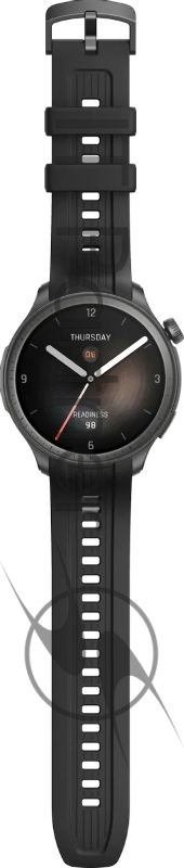 Смарт-часы Amazfit Balance A2287 46мм 1.5 AMOLED корп.черный рем.черный разм.брасл.:140-215мм (1746353)