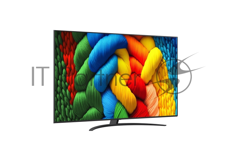 Телевизор LG 86 86NANO81A6A черный Direct LED 4K UHD 60Hz webOS