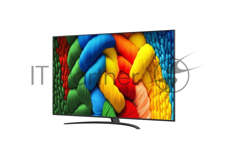 Телевизор LG 86 86NANO81A6A черный Direct LED 4K UHD 60Hz webOS