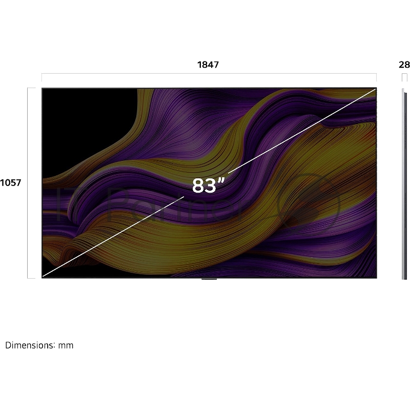 Телевизор OLED 83 4K LG OLED83G5RLA.ARUG